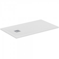 Ντουζιέρα ορθογώνια 120x70x3 από συνθετικό pure white, χρώμα: Λευκό επιφάνεια: Ματ