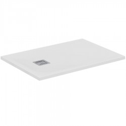 Ντουζιέρα ορθογώνια 100x70x3 από συνθετικό pure white, χρώμα: Λευκό επιφάνεια: Ματ Ορθογώνιες