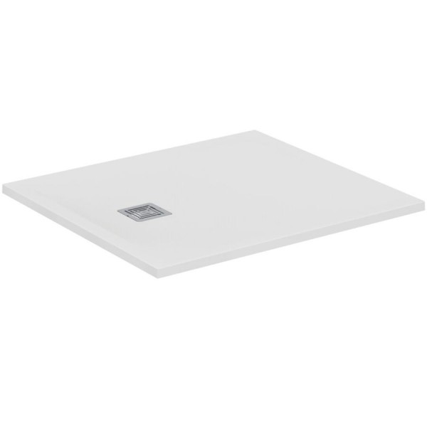 Ντουζιέρα ορθογώνια 100x90x3 από συνθετικό pure white, χρώμα: Λευκό επιφάνεια: Ματ Ντουζιέρα ορθογώνια 100x90x3 από συνθετικό pure white, χρώμα: Λευκό επιφάνεια: Ματ