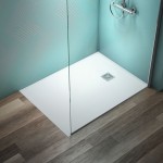 Ντουζιέρα ορθογώνια 120x90x3 από συνθετικό Pure White, χρώμα: Λευκό επιφάνεια: Ματ Ντουζιέρα ορθογώνια 120x90x3 από συνθετικό Pure White, χρώμα: Λευκό επιφάνεια: Ματ