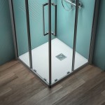 Shower tray Square 80x80x3 material: Synthetic, color: White surface: Matt Square Shower tray Square 80x80x3 material: Synthetic, color: White surface: Matt Square