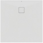 Shower tray Square 100x100x3,5 material: Synthetic, color: White surface: Matt Square