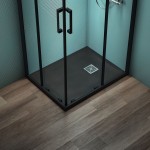Shower tray Rectangular 90x70x3 material: Synthetic, color: Black surface: Matt Rectangular Shower tray Rectangular 90x70x3 material: Synthetic, color: Black surface: Matt Rectangular