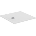 Shower tray Rectangular 90x90x3 material: Synthetic, color: White surface: Matt Rectangular