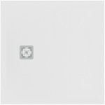 Shower tray Square 100x100x3 material: Synthetic, color: White surface: Matt Square Shower tray Square 100x100x3 material: Synthetic, color: White surface: Matt Square