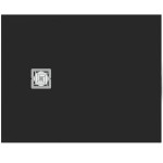 Shower tray Rectangular 100x80x3 material: Synthetic, color: Black surface: Matt Rectangular Shower tray Rectangular 100x80x3 material: Synthetic, color: Black surface: Matt Rectangular
