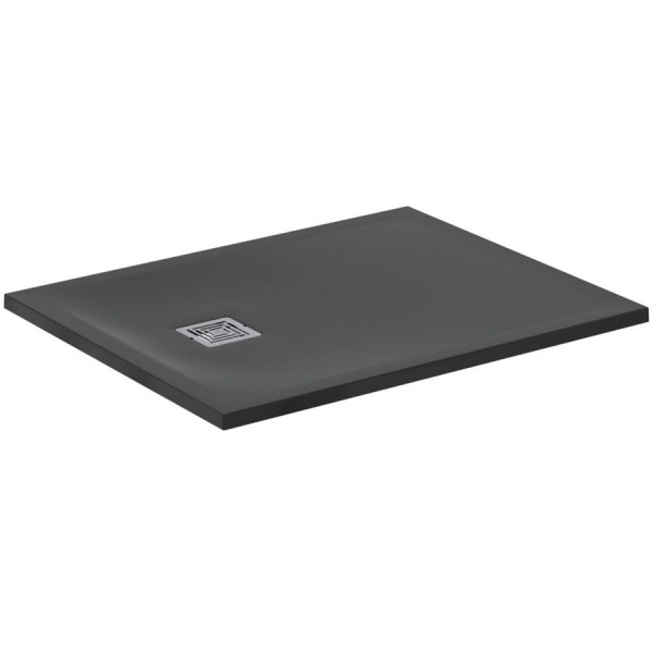 Ντουζιέρα ορθογώνια 100x80x3 από συνθετικό Jet Black, χρώμα: Μαύρο επιφάνεια: Ματ Ορθογώνιες Ντουζιέρα ορθογώνια 100x80x3 από συνθετικό Jet Black, χρώμα: Μαύρο επιφάνεια: Ματ Ορθογώνιες