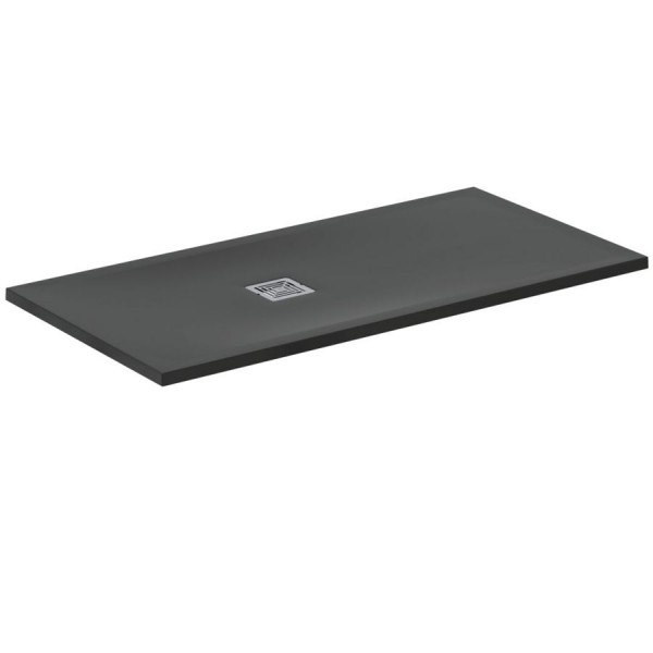Ντουζιέρα ορθογώνια 140x70x3 από συνθετικό Jet black, χρώμα: Μαύρο επιφάνεια: Ματ Ορθογώνιες Ντουζιέρα ορθογώνια 140x70x3 από συνθετικό Jet black, χρώμα: Μαύρο επιφάνεια: Ματ Ορθογώνιες