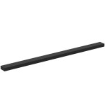 Cabinet handle material: Aluminum, color: Black Cabinet handles