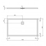 Ντουζιέρα ορθογώνια 160x90x3,5 από συνθετικό Silk White, χρώμα: Λευκό επιφάνεια: Ματ Ορθογώνιες Ντουζιέρα ορθογώνια 160x90x3,5 από συνθετικό Silk White, χρώμα: Λευκό επιφάνεια: Ματ Ορθογώνιες