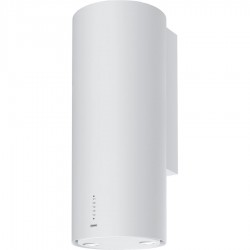 Absorber Chimney wall 37cm, style: 220 W Push button, color: White Wall-mounted chimney hoods