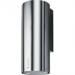 Absorber Chimney wall 37cm, style: 220 W, color: Chrome Wall-mounted chimney hoods
