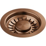 Sink drain PVD Copper material: Inox Drains - Siphons Sink drain PVD Copper material: Inox Drains - Siphons