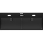 Απορροφητήρας εντοιχιζόμενος απλός 70cm 110 W, χρώμα: Μαύρο Απορροφητήρες εντοιχιζόμενοι