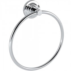 Towel ring closed material: Brass, color: Chrome surface: Glossy Towel rings