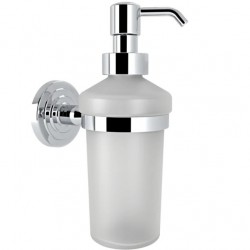 Dispenser material: Brass Wall-mounted, color: Chrome surface: Glossy Soap dispensers