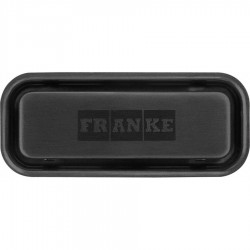 Overflow material: Inox, color: Dark Grey Drains - Siphons