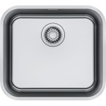 Sink Stainless (Steel) 45x40 material: Inox surface: Matt free Undermount 1 bowl (48,2x43,2), color: Chrome Sink Stainless (Steel) 45x40 material: Inox surface: Matt free Undermount 1 bowl (48,2x43,2), color: Chrome