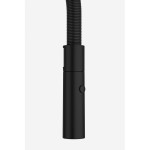 Kitchen tap Deck-mounted material: Brass with shower Semi Pro, color: Black surface: Matt Deck-mounted