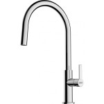 Kitchen tap Deck-mounted material: Brass with shower HP, color: Chrome surface: Glossy Deck-mounted