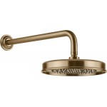 Shower head Wall-mounted 22,9x22,9 material: Brass, style: 1 spray, color: Bronze surface: Brushed Shower head Wall-mounted 22,9x22,9 material: Brass, style: 1 spray, color: Bronze surface: Brushed Overhead showers