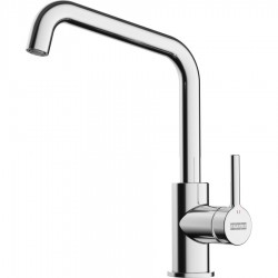 Kitchen tap Deck-mounted material: Brass HP, color: Chrome surface: Glossy Deck-mounted