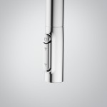 Kitchen tap Deck-mounted material: Brass With Pull-Out Spray 1 jet with water filter C-Spout, color: Chrome surface: Glossy Deck-mounted Kitchen tap Deck-mounted material: Brass With Pull-Out Spray 1 jet with water filter C-Spout, color: Chrome surface: Glossy Deck-mounted