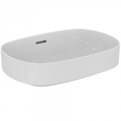 Washbasin Free standing 55x38x13 material: Porcelain With overflow Without hole, color: White surface: Glossy Free standing