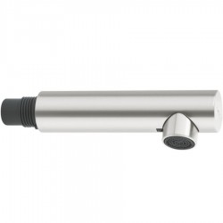 Phone battery kitchen material: Brass, color: Chrome Extractable showers