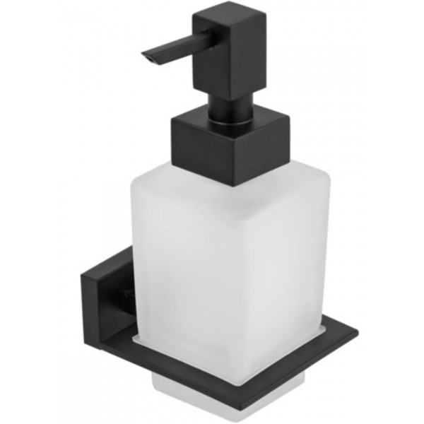 Dispenser από ορείχαλκο επίτοιχος τύπος Square, 8 x 11 x 16 cm Black Mat, χρώμα: Μαύρο επιφάνεια: Ματ Dispenser από ορείχαλκο επίτοιχος τύπος Square, 8 x 11 x 16 cm Black Mat, χρώμα: Μαύρο επιφάνεια: Ματ Dispenser