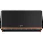 Absorber Chimney wall 80cm, style: 250 W BK Extra Matt/Copper Ring, color: Black/Bronze Wall-mounted chimney hoods