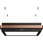 Απορροφητήρας καμινάδα κεντρική 85x55 100 W Copper, χρώμα: Μαύρο/Μπρονζέ Καμινάδες κεντρικές