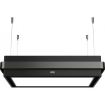 Absorber Chimney center 85x55, style: 100 W Anthracite, color: Dark Grey Ceiling-mounted chimney hoods