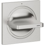 Shower tap Switch external part material: Brass surface: Brushed, color: Chrome Volume control valves