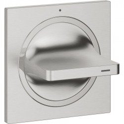 Shower tap Switch external part material: Brass surface: Brushed, color: Chrome Volume control valves