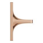 Shower tap Switch external part material: Brass surface: Brushed, color: Pink Gold Volume control valves