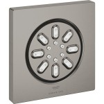 Ντους (Jet) επίτοιχο 2 ροών (PureRain, ActiveJet) 7,5x7,5cm, brushed hard graphite, χρώμα: Γκρι από ορείχαλκο επιφάνεια: Βουρτσισμένη Ντους (Jet) επίτοιχο 2 ροών (PureRain, ActiveJet) 7,5x7,5cm, brushed hard graphite, χρώμα: Γκρι από ορείχαλκο επιφάνεια: Βουρτσισμένη