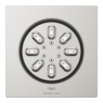 Ντους (Jet) επίτοιχο 2 ροών (PureRain, ActiveJet) 7,5x7,5cm, supersteel, χρώμα: Χρωμέ από ορείχαλκο επιφάνεια: Βουρτσισμένη Ντους Ντους (Jet) επίτοιχο 2 ροών (PureRain, ActiveJet) 7,5x7,5cm, supersteel, χρώμα: Χρωμέ από ορείχαλκο επιφάνεια: Βουρτσισμένη Ντους