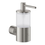 Dispenser material: Brass Wall-mounted, color: Chrome surface: Brushed Soap dispensers