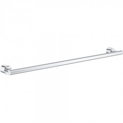 Towel 61,6cm Fixed material: Brass single, color: Chrome surface: Glossy Towel rails