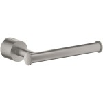 Paper holder no cover material: Brass, color: Chrome surface: Brushed Toilet paper holders