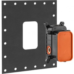 Shower tap Wall-mounted concealed part 2 way 44673