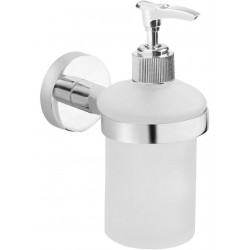 Dispenser material: Brass Wall-mounted, color: Chrome surface: Glossy Soap dispensers