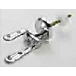 Toilet-seat, style: Wrapover metallic hinges, color: White Toilet seats & covers