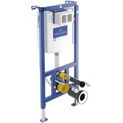 Concealed cistern for wall-mounted toilet for plasterboard wall With frame Υ112x13,5x52,5cm Concealed cisterns for wall-mounted WC