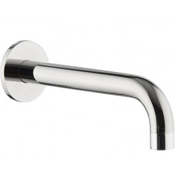 Spout (Nozzle) 16,2cm Wall-mounted material: Brass, color: Chrome surface: Glossy Bath spouts