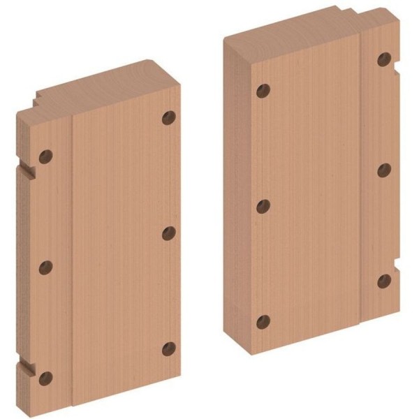 Στήριγμα στοιχείο στερέωσης επίτοιχης λεκάνης από ξύλο Στηρίγματα