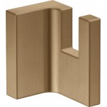 Άγκιστρο από ορείχαλκο μονό Brushed Bronze, χρώμα: Μπρονζέ επιφάνεια: Βουρτσισμένη Άγκιστρα