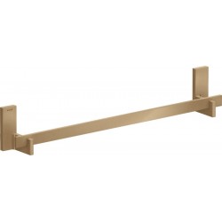 Πετσετοθήκη 60cm Brushed Bronze σταθερή από ορείχαλκο μονή, χρώμα: Μπρονζέ επιφάνεια: Βουρτσισμένη Πετσετοθήκες