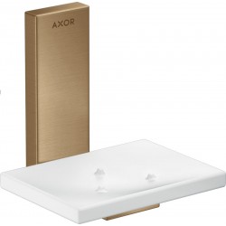 Soap material: Brass Wall-mounted, color: Bronze surface: Brushed Soap holders